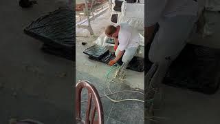 Укладка изоляции стекловатой! Подпишись#construction #work #изоляция #shorts #стройка #израиль