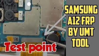 samsung A12(A125F) Android 12 frp unlock Via test point by umt mtk tool just one click ||