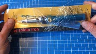 Cheapo Gas Soldering Iron Review