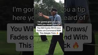 You Will Hit Draw/Fades on Command With This Simple Trick  #GolfHacks #GolfTips #LeeTrevino