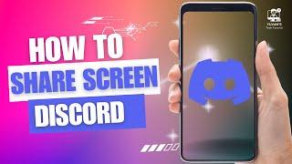 Discord How to Share Screen on Phone | How to Share Screen on Discord Mobile (EASY)