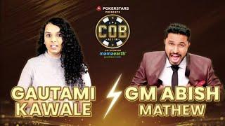 Funniest chess match GM Abish Mathew vs WGM Gautami ft Samay Raina Sagar Shah try not to laugh