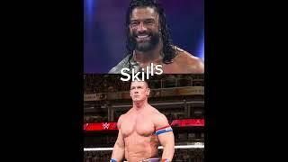 Roman Reigns vs John Cena Comparison