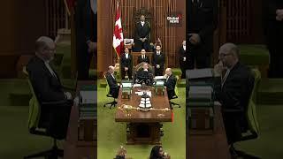 “Free Palestine”: Protesters interrupt Canada's House of Commons #questionperiod  #trudeau