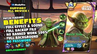 REVAMP! | Cyclops Star Wars Master Yoda Skin Script No Password | Full Effect & Full Sound | MLBB