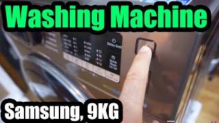 Samsung Washing Machine (AddWash, Eco Bubble, 9KG, WW90K5410UX)