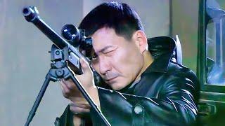 The Chinese agent pulled out a sniper rifle to rescue the hostage!