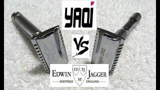 Edwin Jagger DE89 VS Yaqi DE razor #бритье #Just a Hobby