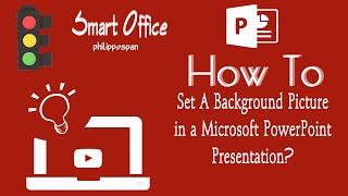 How To Set A Background Picture in a Microsoft PowerPoint Presentation?