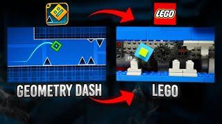 Geometry Dash in Lego