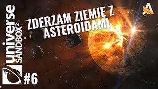 Zderzanie Ziemi z asteroidami - Universe Sandbox 2