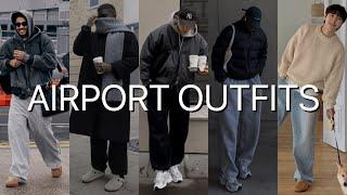 Airport Outfit Ideas | Men's Winter Fashion Trends | Fashion Style Blog 2025