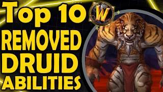 Top 10 Removed Druid Abilities