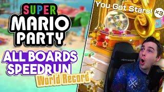 [WR] All Boards Speedrun in 2:32:57 (Normal) | Super Mario Party World Record