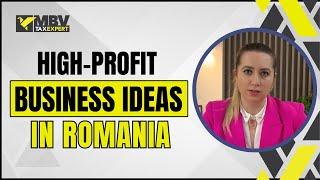 Low-Cost Business Ideas With High-Profit Potential to Open and Operate in Romania