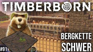 Mit den Rustikalruten auf Bergkette #91 | Let's Play Timberborn | deutsch