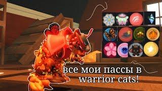 //Все мои пассы в Warrior cats!// #roblox #кв