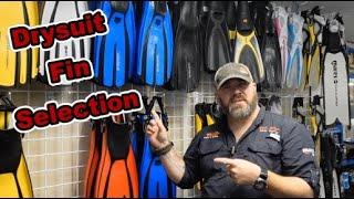 What Fins Should You Wear With A Drysuit???