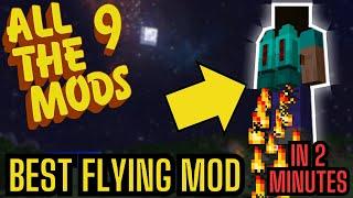 How to FLY in Minecraft!!! (Iron Jetpacks Mod) | All The Mods 9