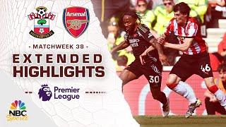 Southampton v. Arsenal | PREMIER LEAGUE HIGHLIGHTS | 5/25/2025 | NBC Sports