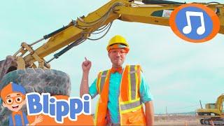 Excavator Song | Blippi Songs｜Kids Songs｜Trucks for Kids