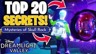 20 HIDDEN FEATURES You May Have Missed! [Skull Rock Update] | Dreamlight Valley