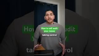 How to self audit your money #personalfinance #budgeting