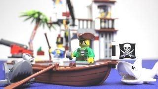 Мультик из конструктора Лего. Пираты. Cartoon Lego Pirates