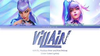 K/DA ft. Madison Beer - VILLAIN текст песни на русском и узбекском языках #lyrics #текст#music #