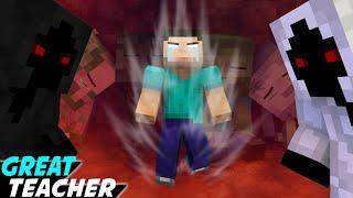 GREAT TEACHER JOHANZCRAFT VS BAD ENTITY'S - MINECRAFT ANIMATION MONSTER SCHOOL