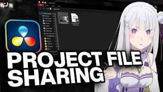 DaVinci Resolve | Preparing Project Files to Share