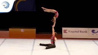 Mixed Pair RUSSIA – 2015 All-Around Acrobatic European Champions