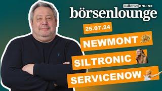 ServiceNow | Newmont | Siltronic & Tesla-Short federt Tech-Ausverkauf deutlich ab