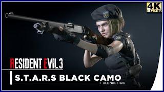 RE3: REMAKEJill ValentineS.T.A.R.S Black Camo EditionHDR 4K *Zoey Plays  [PC STEAM]