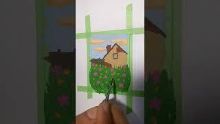 The Meadow House #gouachepainting #himigouache #art #painting #gouache #botw #tinyart #zeldafanart