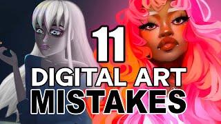 ️11 Digital Art Mistakes That YOU NEED TO STOP DOING
