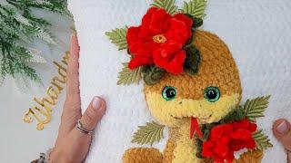 МК НАВОЛОЧКА С 3Д ЗМЕЙКОЙ | Crochet tutorial cushion cover with 3D snake #вязаниекрючком #pillow