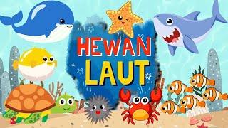 Belajar Nama-nama Hewan Laut untuk Anak-anak | Mengenal Nama-nama Makhluk Laut | Si Kecil Pintar