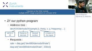 Tutorial on the DAQ Module: Multiple DFRT Image Acquisition on a Bruker AFM I SPM User Meeting 2021