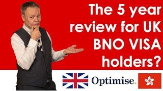 What you need to know about the 5 year review for UK BNO VISA holders?