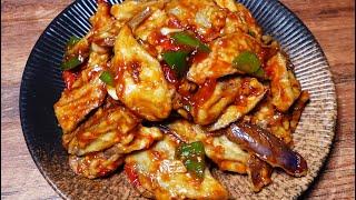 家常【烧茄子】的简单做法 | 苹果熊的烹饪教程 | braised eggplant | #苹果熊的厨房