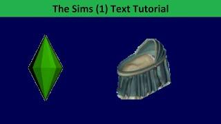 The Sims Text Tutorial: Baby