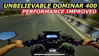 BAJAJ DOMINAR 400 HARD AND FAST RIDE REVIEW | STAGE 1 TUNNED