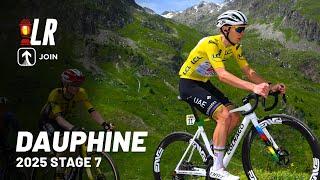 Can Visma Crack Pogačar? | Critérium du Dauphiné 2025 Stage 7 | Lanterne Rouge x JOIN Cycling