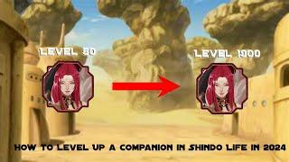 Fastest Way to Level Up Your Companion in Shindo Life!