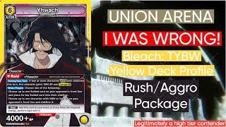 Union Arena | Yellow Bleach Deck - Rush/Aggro