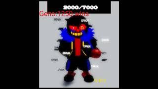 evolution geno sans if it didn't cost robux (Undertale judgement Day)