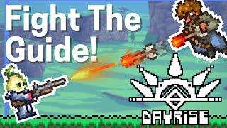 Fight The Guide! Dayrise Mod Showcase || Terraria