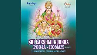 Sri Lakshmi Kubera Pooja - Homam