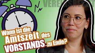 Wann endet die Amtszeit des Vorstands? npo news&wissen - Folge 108